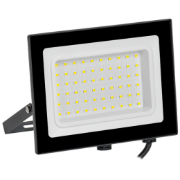 LPDO601-070-40-K02 | Прожектор LED СДО 06-70 IP65 4000К черный IEK