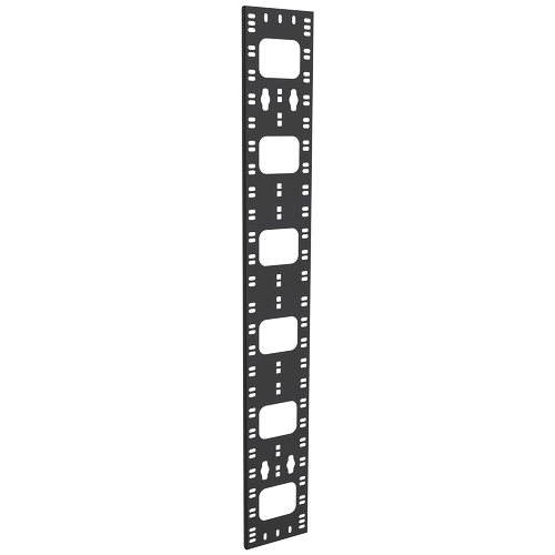 CO05-15024-R | ITK Органайзер кабельный вертикальный 150х12мм 24U черный