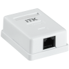 CS2-1C5EU-12 | ITK Настенная инф. розетка RJ45, кат.5Е UTP, 1-порт