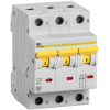 MVA31-3-050-C | Выключатель автоматический ВА47-60M 3Р 50А 6кА С IEK