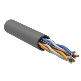 LC1-C604-111 | ITK Витая пара U/UTP кат.6 4х2х23AWG PVC серый (305м)