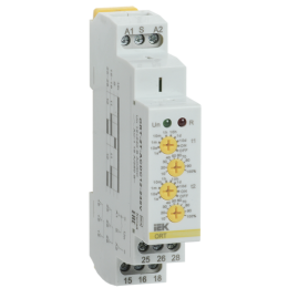 ORT-2T-ACDC12-240V | Реле времени ORT 2 конт. 2 уст. 12-240В AC/DC IEK