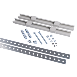 YKK-0-125 | К-т крепления металлокорпуса к столбу монтажной полосой IEK