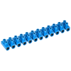 UZV6-030-10 | Зажим винтовой ЗВИ-30 н/г 6-16мм2 12пар синие IEK