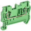 YZN11-002-K06 | Клемма пружинная КПИ 2в-2,5 31А зеленый IEK