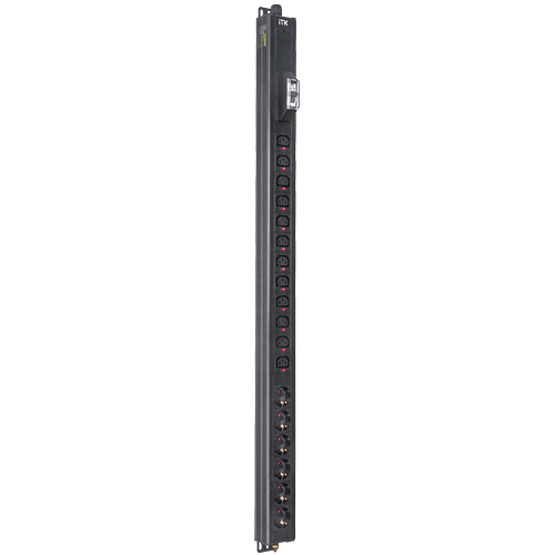 BS-PV12-06D-12C13-11 | ITK BASE PDU PV1111 23U 1ф 16А 6SCHUKO 12C13 2,6м SCHUKO