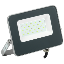 LPDO7G-01-20-K03 | Прожектор LED СДО 07-20G green IP65 серый IEK