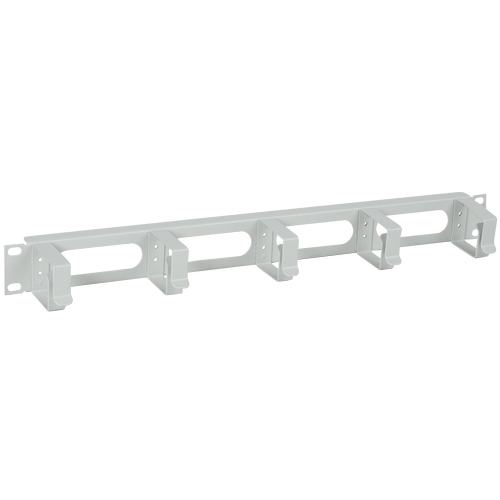 CO35-1M5RM | ITK Кабельный органайзер 19" 1U, 5 колец, серый