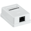 CS2-1C5EU-12-G | Розетка инф. настенная RJ45 кат. 5Е UTP 1 порт GENERICA