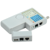 WH3468 | ITK Тестер для витой пары 4в1 RJ45/RJ11/BNC/USB с элем. пит.