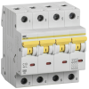 MVA31-4-010-C | Выключатель автоматический ВА47-60M 4Р 10А 6кА С IEK