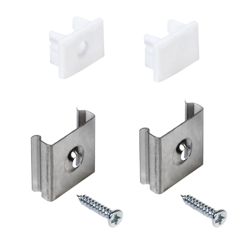 LSADD1712-SET2-N1-04 | Набор для монтажа накл. прям. профиля для LED ленты 1712 IEK