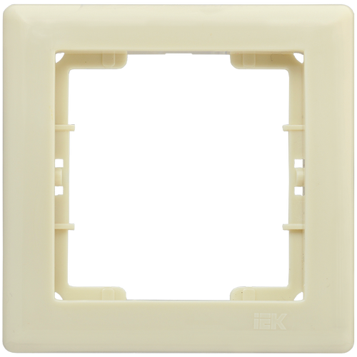 EMB12-K33 | РГ-1-БК Рамка 1 мест. BOLERO кремовый IEK
