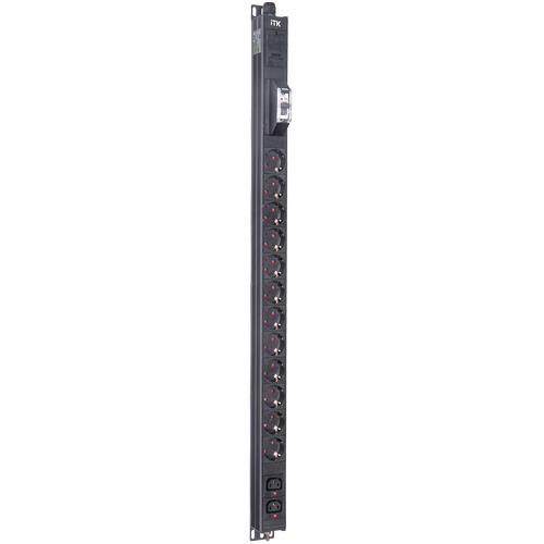 BS-PV12-12D-02C13-11 | ITK BASE PDU PV1111 20U 1ф 16А 12SCHUKO 2C13 2,6м SCHUKO