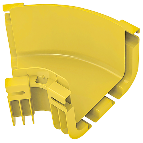 DS-120-LL23F | ITK Поворот горизонтальный 45град опт. лотка 120мм