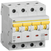MVA31-4-040-B | Выключатель автоматический ВА47-60M 4Р 40А 6кА B IEK