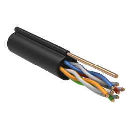 BC3-C5E04-159-305-R-G | Витая пара U/UTP 5E 24AWG 4PR LDPE 1м трос 305м РФ GENERICA