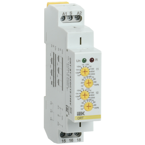 ORT-S1-ACDC12-240V | Реле циклическое ORT 1 конт. 12-240В AC/DC IEK