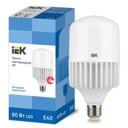 LLE-HP-80-230-65-E40 | Лампа LED HP 80Вт 230В 6500К E40 IEK