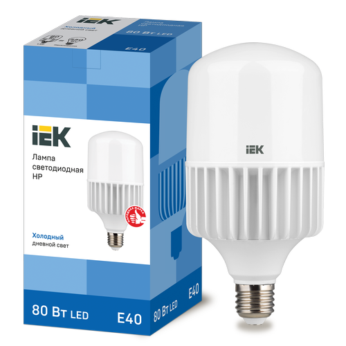 LLE-HP-80-230-65-E40 | Лампа LED HP 80Вт 230В 6500К E40 IEK