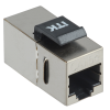 CS7-1C5EF | ITK Проходной адаптер кат. 5E FTP RJ45-RJ45 Keystone Jack