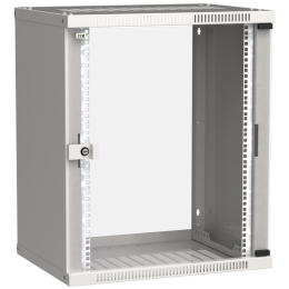 LWE3-15U64-GF | ITK Шкаф LINEA WE 15U 600x450мм дверь стекло серый