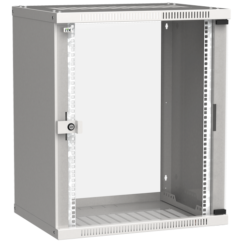 LWE3-15U64-GF | ITK Шкаф LINEA WE 15U 600x450мм дверь стекло серый
