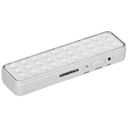 LDBA0-1030-5-01-K01-G | Светильник аккум. ДБА 1030 непост. 30LED 5ч 3Вт GENERICA