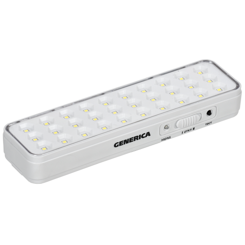 LDBA0-1030-5-01-K01-G | Светильник аккум. ДБА 1030 непост. 30LED 5ч 3Вт GENERICA