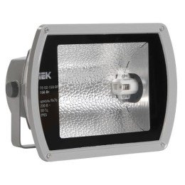 LPHO02-150-01-K03 | Прожектор ГО02-150-01 150Вт Rx7s серый симметричный IP65 IEK
