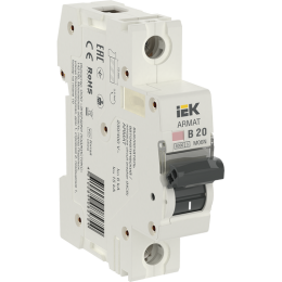 AR-M06N-1-B020 | ARMAT Автоматический выключатель M06N 1P B 20А IEK
