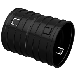 CTA12D-M160-K02-R | ELASTA Муфта соединительная для двустенной трубы d=160мм IEK
