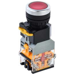 BBT30-11D-3-12-K04 | Кнопка D8-11D d=22мм 1з+1р с подсветкой красная IEK
