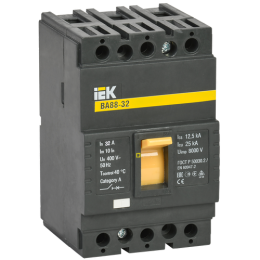 SVA10-3-0032 | Автоматический выключатель ВА88-32 3Р 32А 25кА IEK
