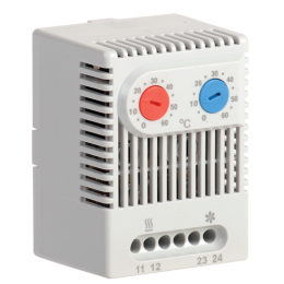 YCE-DTNO-NC-60 | Термостат двухканальный УККт от 0 до +60°C NO+NC IEK
