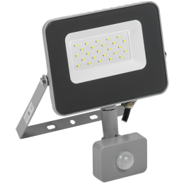 LPDO702-20-K03 | Прожектор СДО 07-20Д светодиодный серый с ДД IP54 IEK
