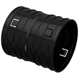 CTA12D-M200-K02-R | ELASTA Муфта соединительная для двустенной трубы d=200мм IEK
