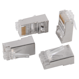 CS3-1C5EF | ITK Разъём RJ-45 FTP для кабеля кат.5Е
