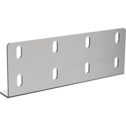 CLM50D-PSU-100-20-9016 | Пластина соединительная усил. h=100мм 2,0мм RAL 9016 IEK

