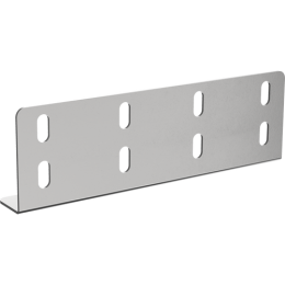 CLM50D-PSU-080-15-9016 | Пластина соединительная усил. h=80мм 1,5мм RAL 9016 IEK
