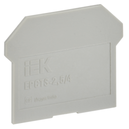 YCT10-00-K03-002-ZGL | Заглушка для CTS 2,5/4мм2 серая IEK
