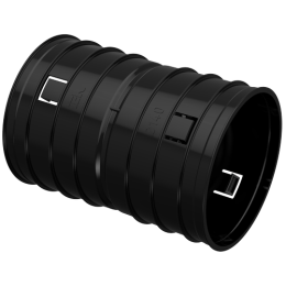 CTA12D-M140-K02-R | ELASTA Муфта соединительная для двустенной трубы d=140мм IEK
