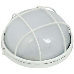 LNPP0-1102-1-100-K01 | Светильник НПП1102 белый/круг с реш. 100Вт IP54 IEK
