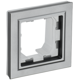 BR-M12-44-K46 | BRITE Рамка 1 местная IP44 сталь IEK

