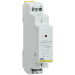 OIR-116-ACDC24V | Реле промежут. OIR 1 конт. 16А 24В AC/DC IEK
