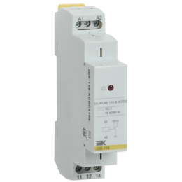 OIR-116-ACDC110V | Реле промежут. OIR 1 конт. 16А 110В AC/DC IEK
