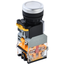 BBT30-11D-3-12-K01 | Кнопка D8-11D d=22мм 1з+1р с подсветкой белая IEK
