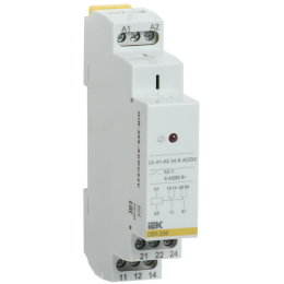 OIR-208-ACDC24V | Реле промежут. OIR 2 конт. 8А 24В AC/DC IEK

