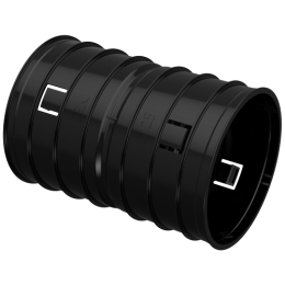 CTA12D-M125-K02-R | ELASTA Муфта соединительная для двустенной трубы d=125мм IEK
