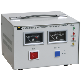 IVS10-1-00500 | Стабилизатор напряжения СНИ1-0,5 кВА однофазный IEK
